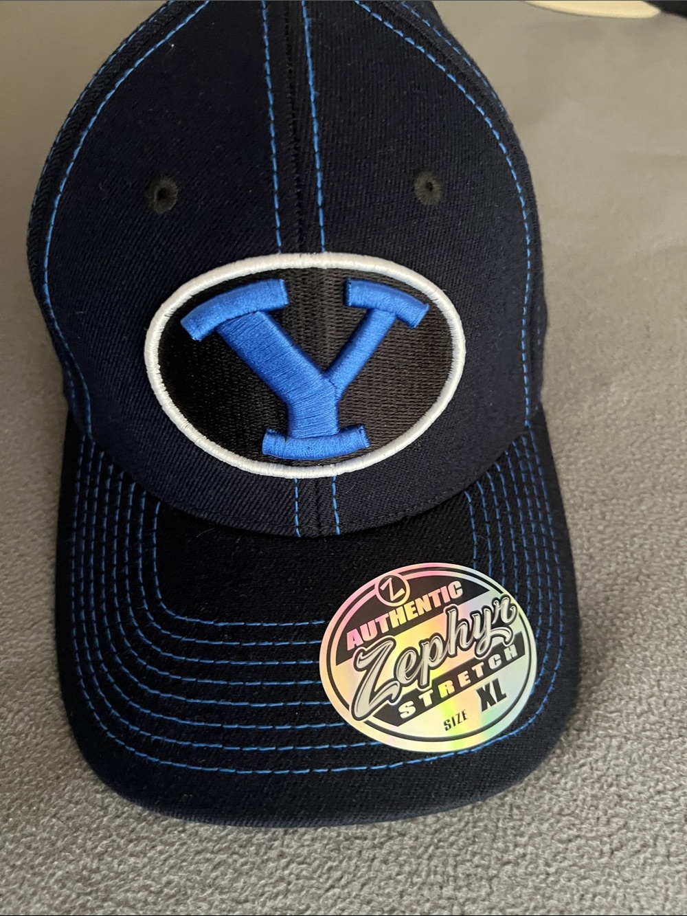 BYU ball cap xl fitted